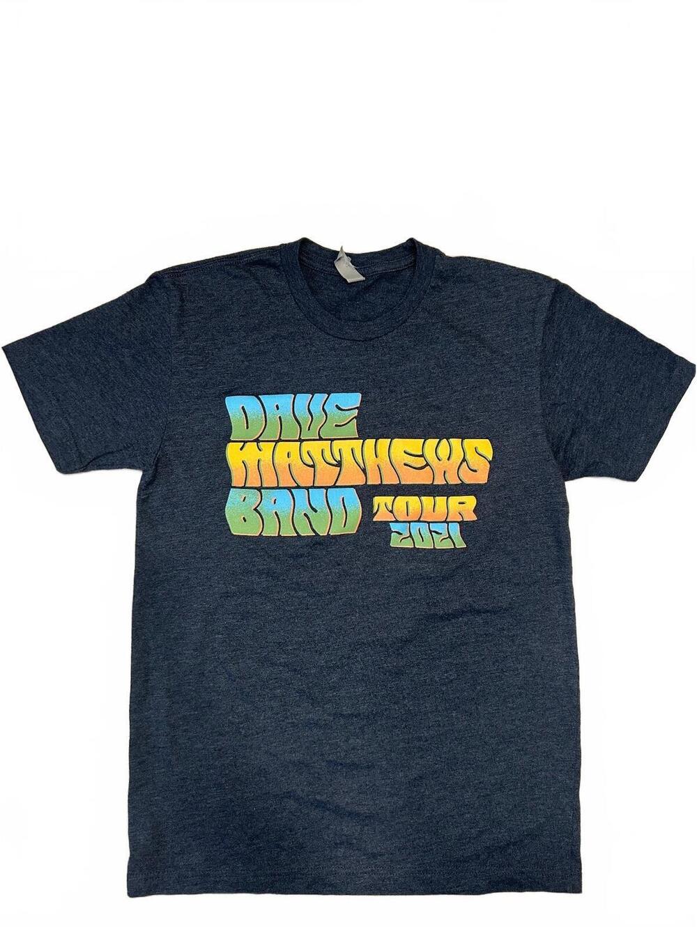 Dave Matthews Band DMB 2021 Tour T-Shirt Size Small Next Level Concert Tee